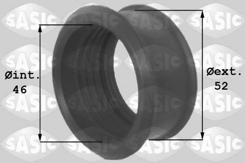 Sasic 3330009 ladeluftschlauch - 3330009,